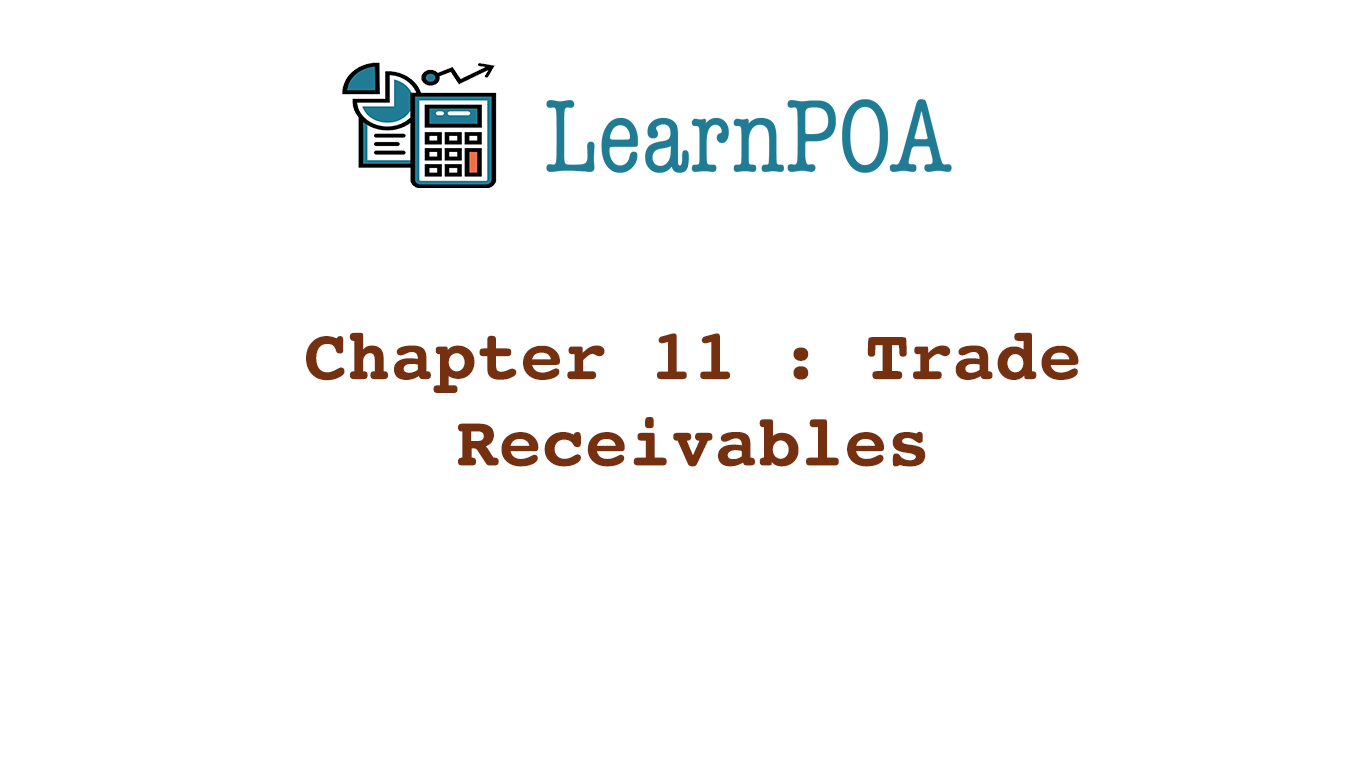 Chapter 11 : Trade Receivables